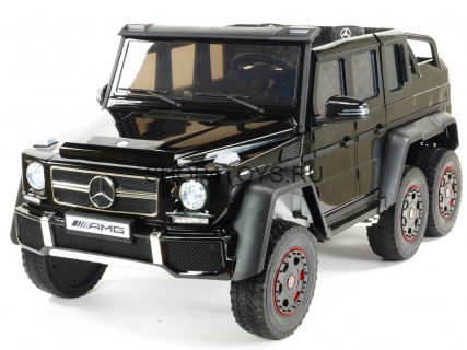 Двухместный электромобиль Mercedes Benz G63 6x6 4WD - ABL1801-BLACK-PAINT Двухместный электромобиль Mercedes Benz G63 6x6 4WD - ABL1801-BLACK-PAINT